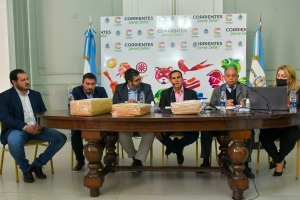 Irigoyen: "Con Provincia logramos el primer paso para avanzar en una obra fundamental para Curuzú Cuatiá"